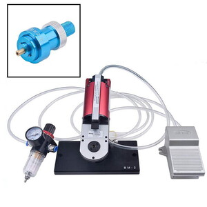 ST4010 Pneumatic Crimp Tool Kit: YJQ-W1Q M22520/2-01 Pneumatic Crimp Tool & Adjustable Positioner 20-32AWG