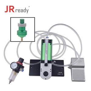 ST4011 Pneumatic Crimp Tool Kit: YJQ-W7Q M22520/7-01 Pneumatic Crimp Tool & 86-37 Adjustable Positioner 16-28AWG